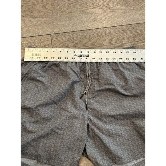 Katin Board Shorts Mens Size XL Gray Mesh Lined Beach Swim Trunks Geometric - Picture 5 of 7